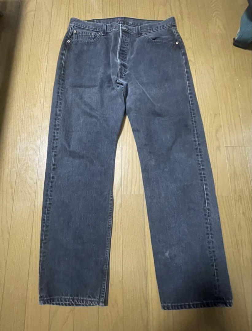 古着 90s USA製 Levi's 501-0660 ブラック デニム パンツ