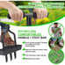 Lawn Aerator - Aerator Lawn Tool, Lawn Aerator Coring Tool with Soil Core Storag