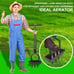 Lawn Aerator - Aerator Lawn Tool, Lawn Aerator Coring Tool with Soil Core Storag