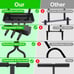 Lawn Aerator - Aerator Lawn Tool, Lawn Aerator Coring Tool with Soil Core Storag