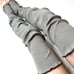 Knit Leg Warmers Green Gray Footless Over the Knee Socks Thigh Highs Cotton NEW
