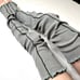 Knit Leg Warmers Green Gray Footless Over the Knee Socks Thigh Highs Cotton NEW
