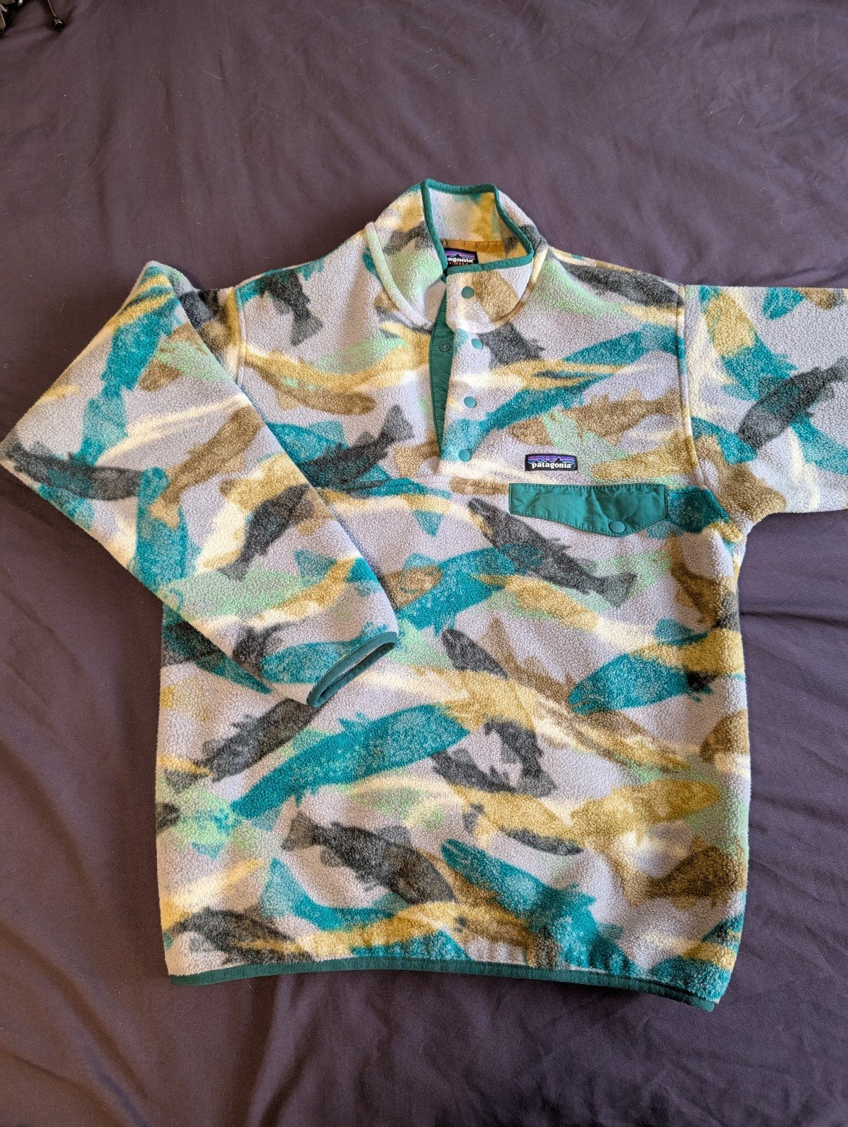 Patagonia fleece pullover sweater
