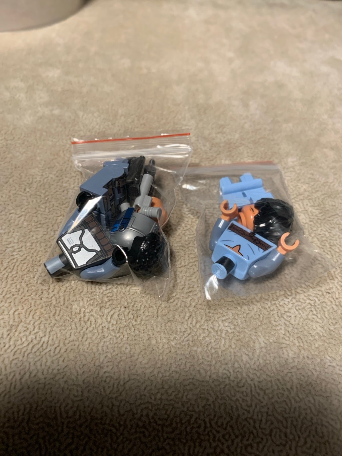 Brand new Jango Fett and young Boba Fett mini figure from 75433