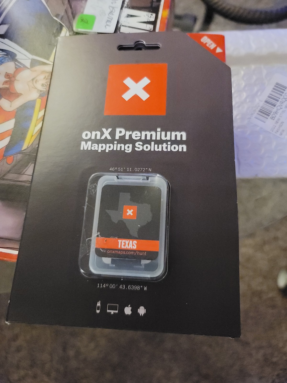 Hunting GPS SD card