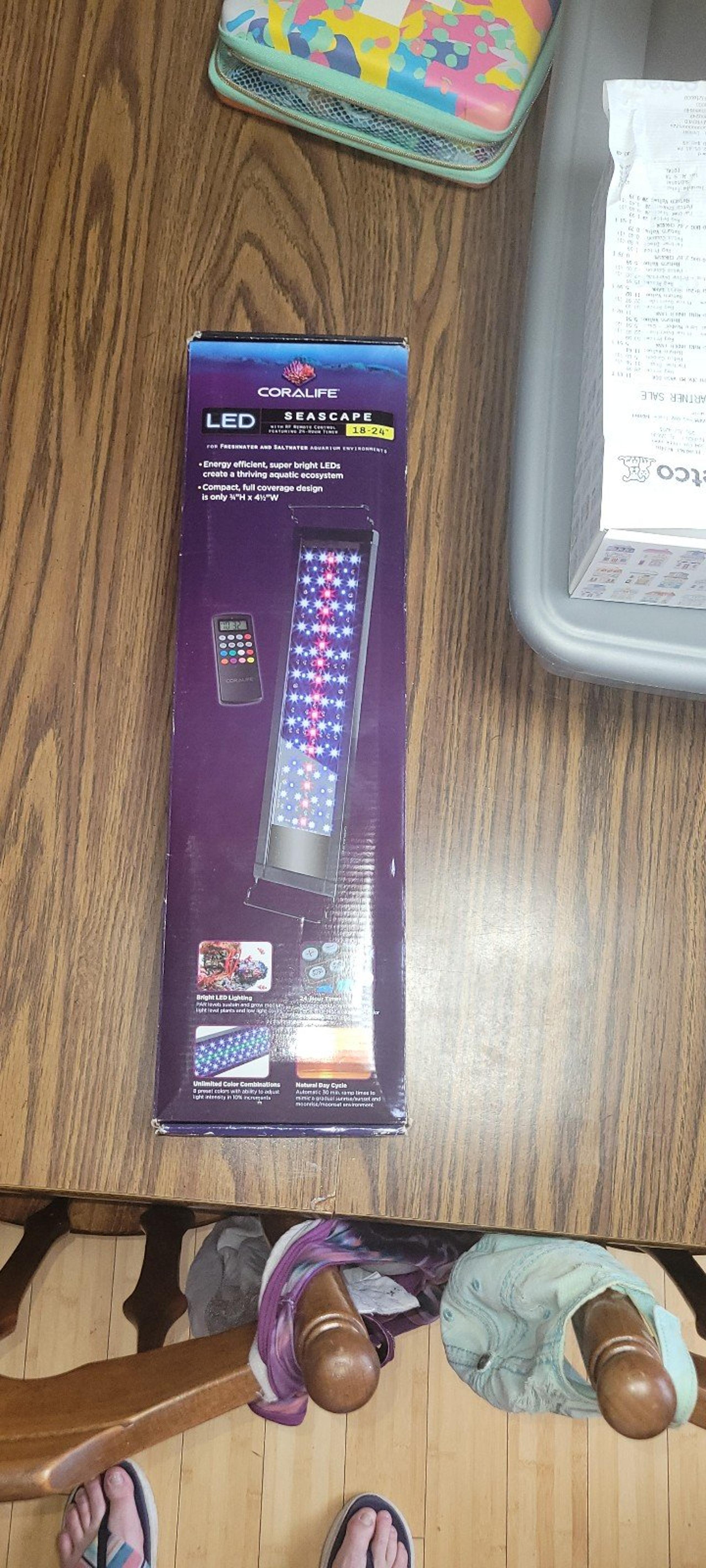 Coralife LED seascape 18-24 with remote