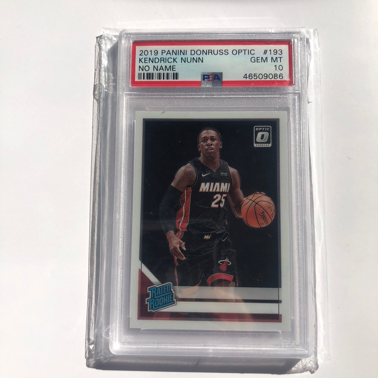 2019 Panini Optic Kendrick Nunn Rookie