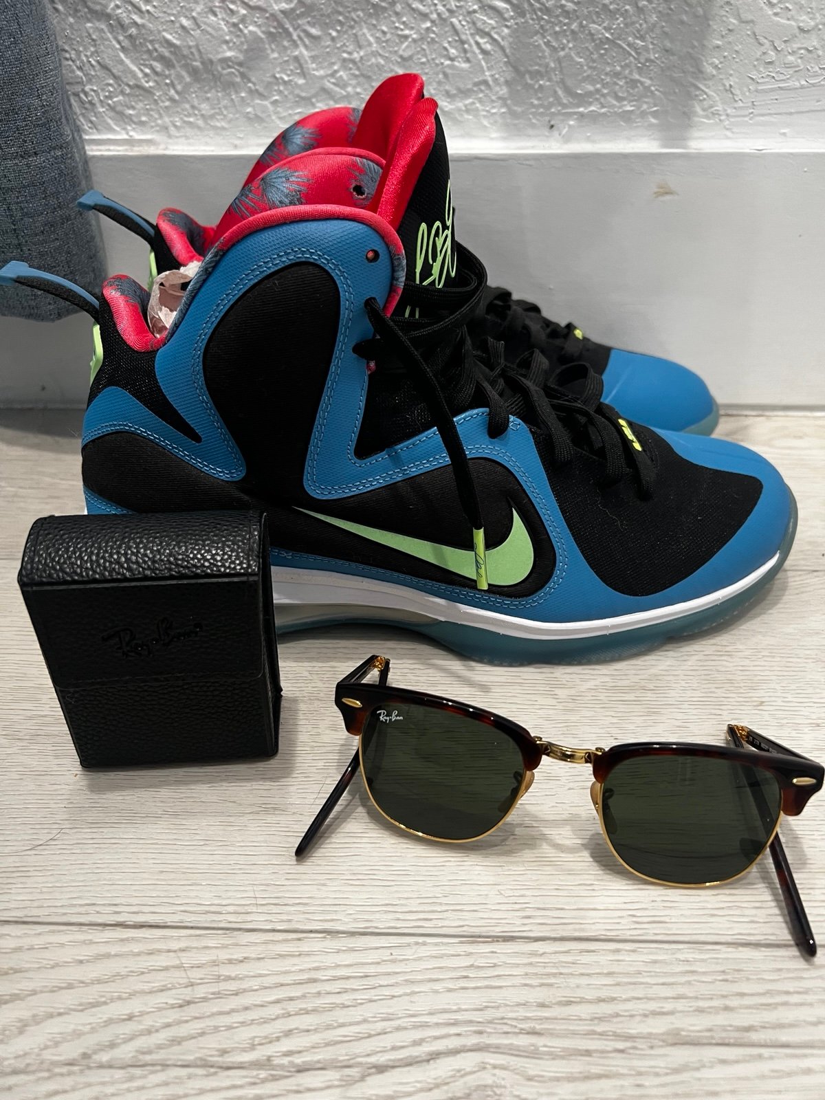LeBron 9 and Ray-ban