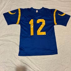 Vintage Joe Namath LA Rams 1977 Screen Print Jersey Made in USA (Men’s L)