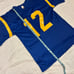 Vintage Joe Namath LA Rams 1977 Screen Print Jersey Made in USA (Men’s L)