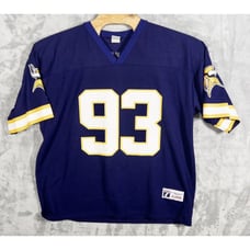 Vintage 90's Minnesota Vikings John Randle Jersey Mens XL Made In USA