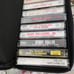 Case Logic Black Cassette Tape Case Lot Of 15 Tapes Music