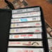 Case Logic Black Cassette Tape Case Lot Of 15 Tapes Music