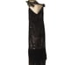 Black sequin dress 40 IT PINKO