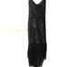 Black sequin dress 40 IT PINKO