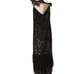 Black sequin dress 40 IT PINKO