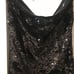 Black sequin dress 40 IT PINKO