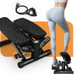 Adjustable Mini Stair Stepper with Resistance Bands,350lbs Loading Capacity