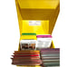 Vtg Betty Crocker Recipe Card Library 1971 Cookbook File Box Yellow Xtra Cards