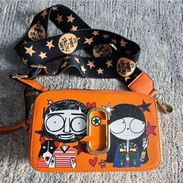 Limited Edition Marc Jacobs and Anna Sui Collab Snapshot Crossbody