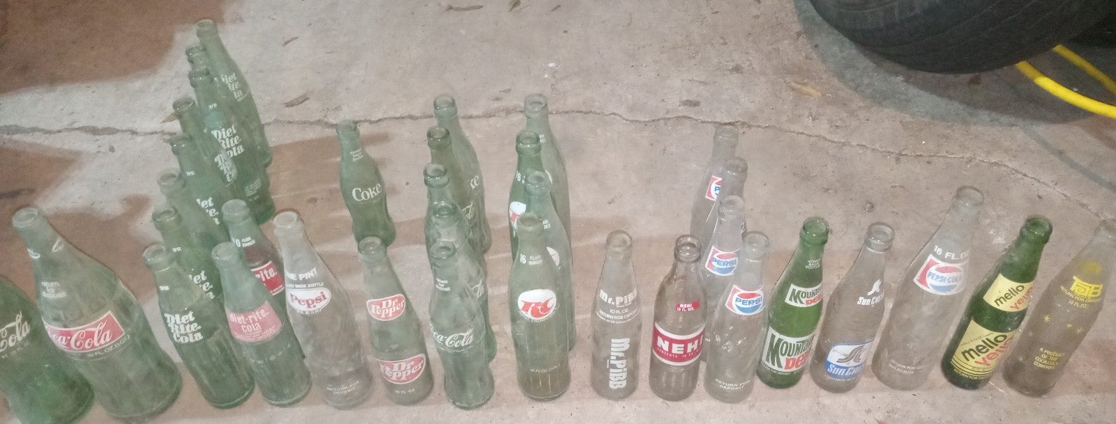 Vintage Coke Bottle Collection