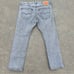 Levi’s 501 button fly classic fit jeans gray size 40 x 32