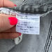 Levi’s 501 button fly classic fit jeans gray size 40 x 32