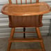 Beautiful Oak Highchair- Vintage - Very Nice!!!