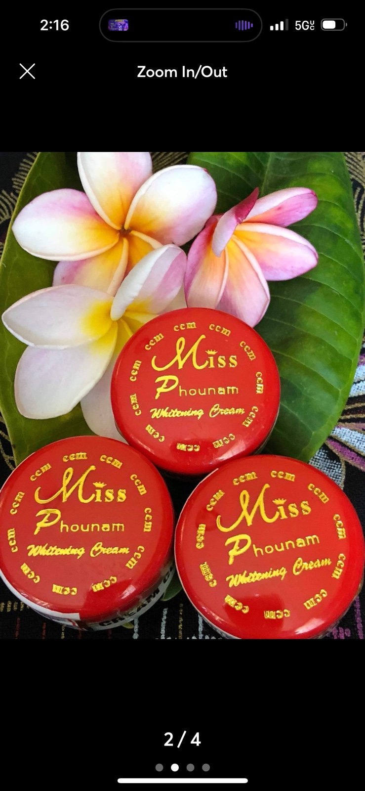 3 Unit MISS PHOUNAM CREAM Original from Cambodia