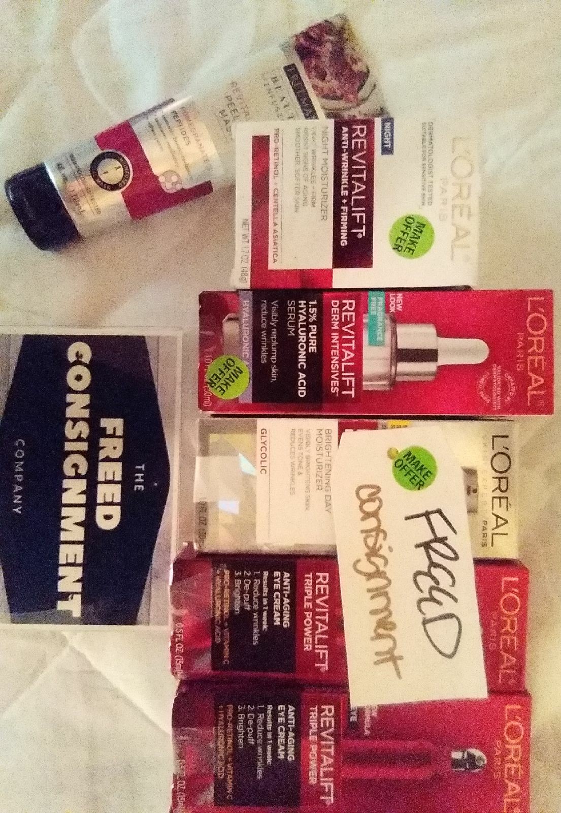 LOreal lot of Revivalift Anti-Aging Prod