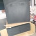 Collapsible Fabric Storage Cubes Organizer with Handles, 10.5 x10.5 x11