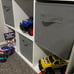 Collapsible Fabric Storage Cubes Organizer with Handles, 10.5 x10.5 x11