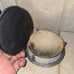 Set Of 6 Silver Plated Coasters Floral Design Holder Vintage Patina