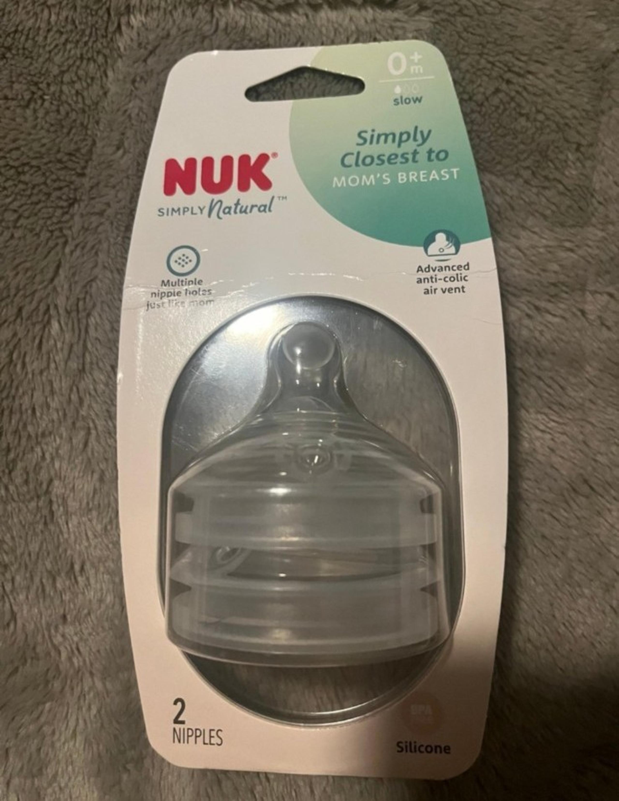 Nuk Simply Natural Bottle Nipples