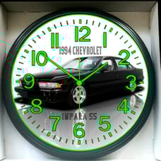 1994 Chevrolet Impala SS Super Sport Garage Shop Glow In The Dark Wall Clock New