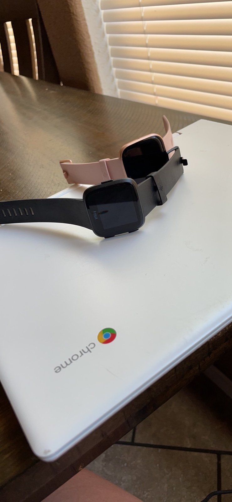 Chromebook and FitBits