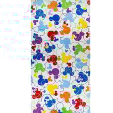 Mickey colorful icon beach towel