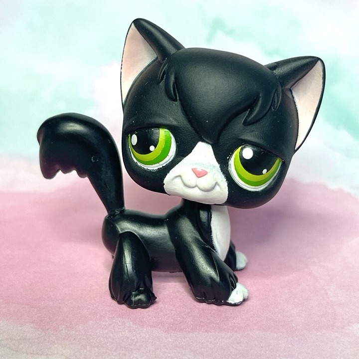Littlest Pet Shop Black Figurines Mercari