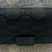Gucci Bifold Logo Plate Monogram Wallet-Black Canvas