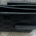 Gucci Bifold Logo Plate Monogram Wallet-Black Canvas