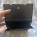 Gucci Bifold Logo Plate Monogram Wallet-Black Canvas