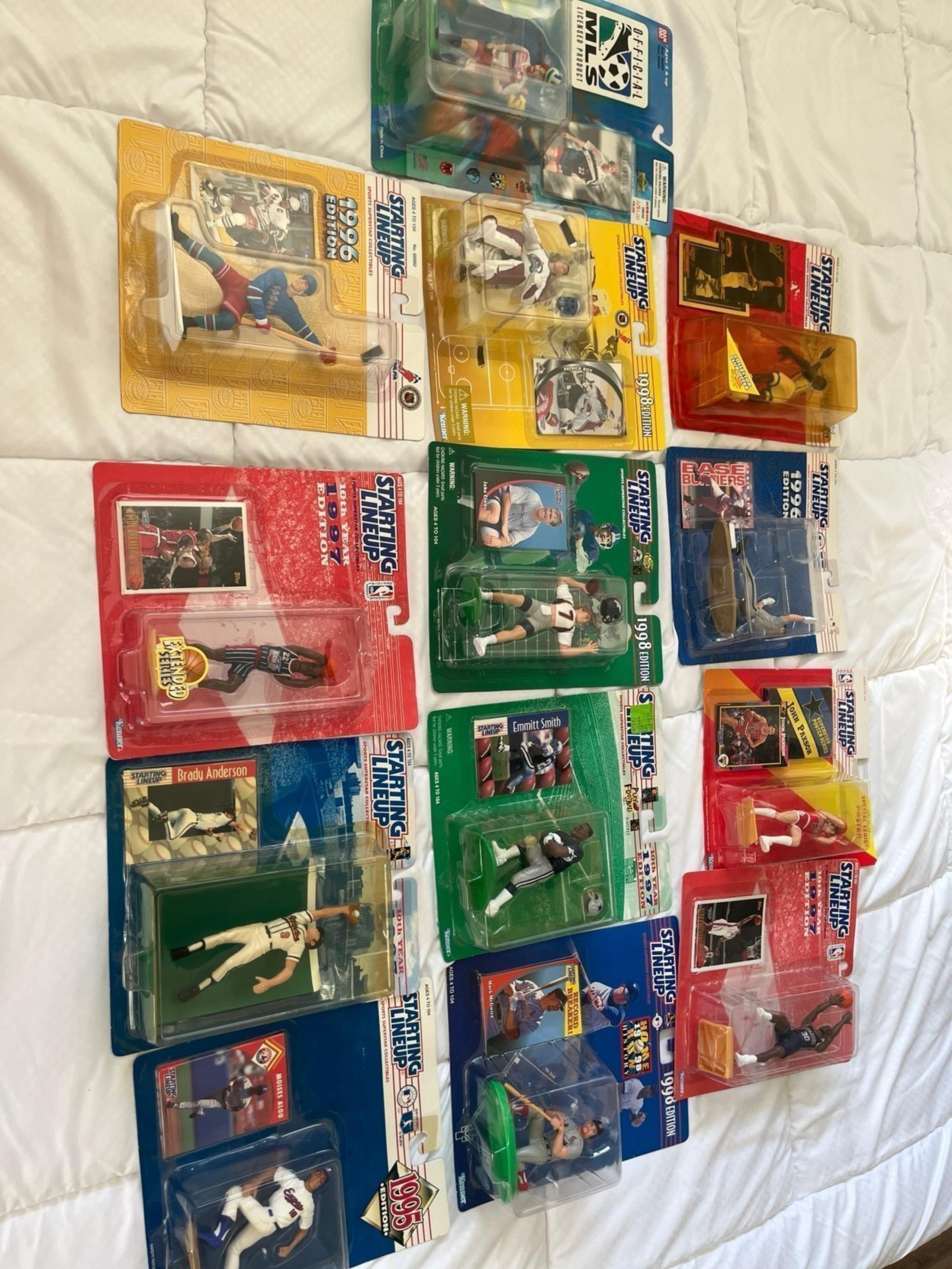 Starting Lineup Lot 13 total