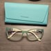 BVLGARI Glasses 4069-B 5241 Italy Blue/Ivory White 54-16-135 DESIGNER EYEWEAR