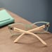 BVLGARI Glasses 4069-B 5241 Italy Blue/Ivory White 54-16-135 DESIGNER EYEWEAR