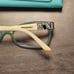 BVLGARI Glasses 4069-B 5241 Italy Blue/Ivory White 54-16-135 DESIGNER EYEWEAR