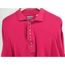 Vintage Paul Smith Sportswear Polo Shirt Men’s Size 1 2XL Red Multiple buttons