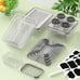 36-Piece Food Storage Containers with Lids(18 Containers & 18 Lids)