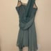 WEISSMAN Balera Dance Costume Front Tie Chiffon Drape Dress D9762 adult SA