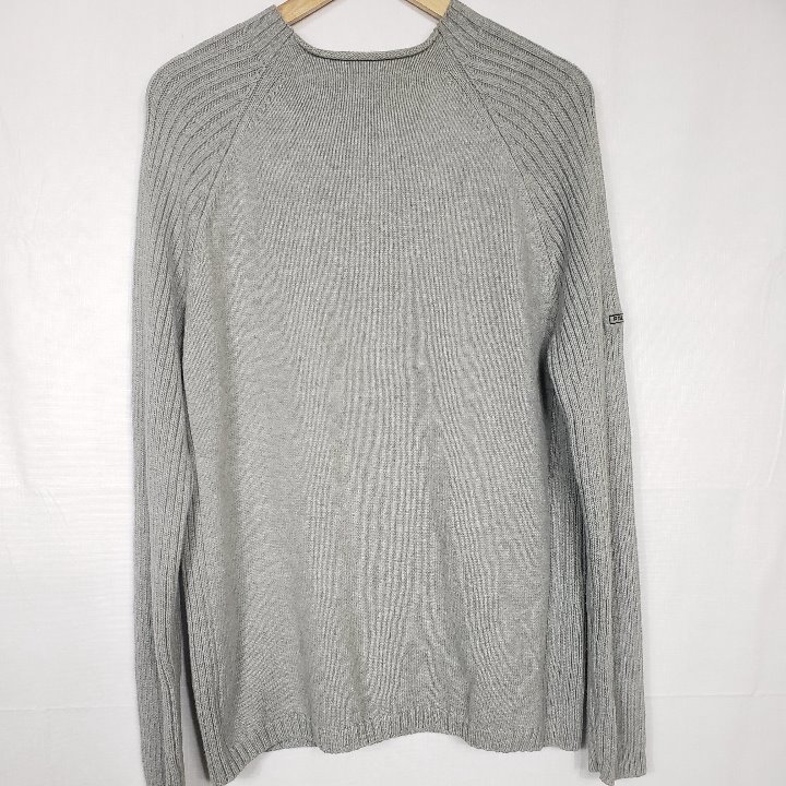 Polo Ralph Lauren Grey Ribbed Sweater XL
