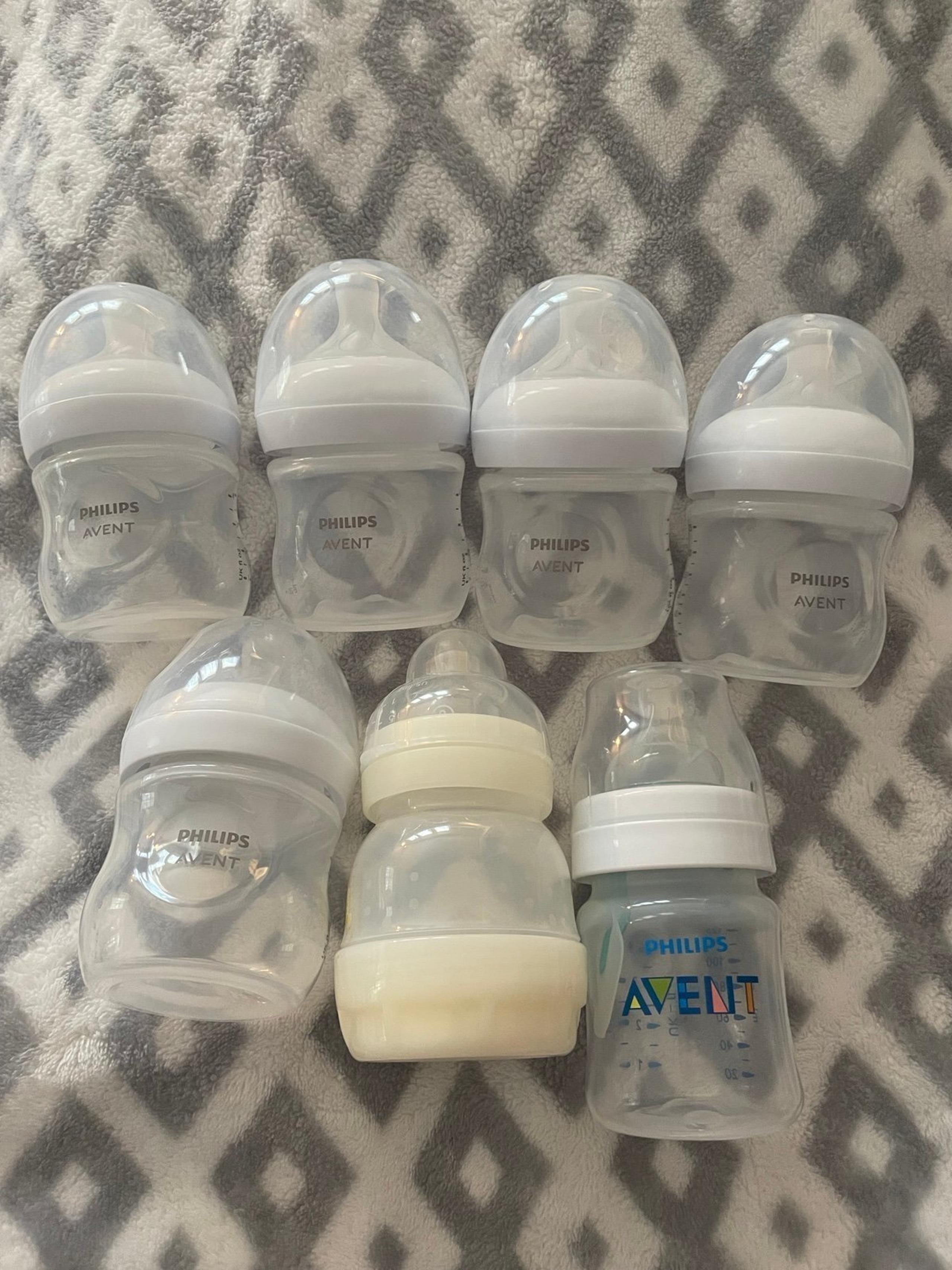 baby bottle lot • philips advent • mam • LIKE NEW 7 bottles